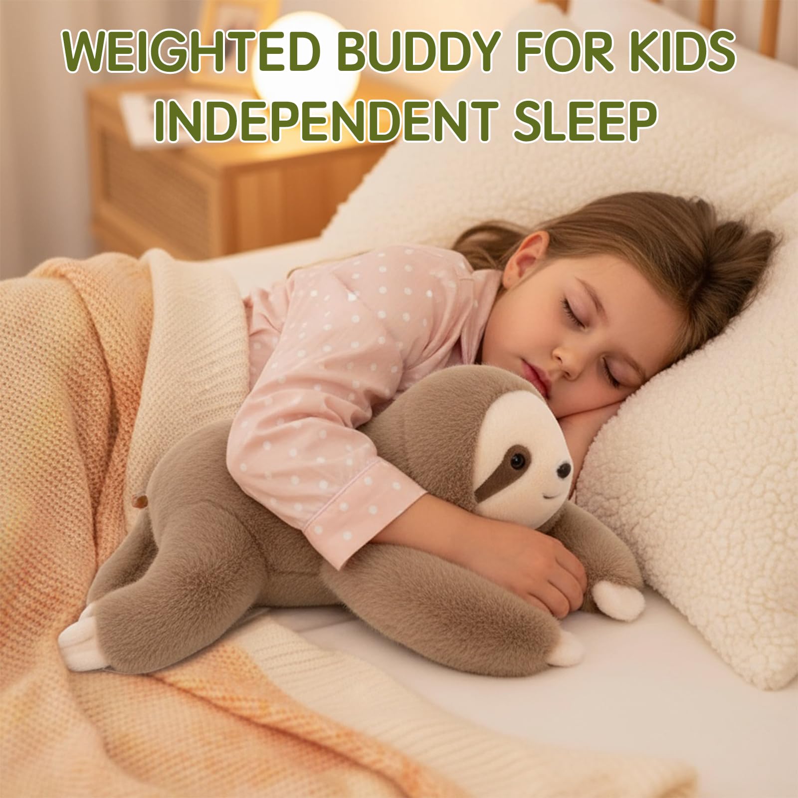 Kaelorae Weighted Plush Animals for Kids & Adults, Panda Teddy Bear Dinosaur Stuffed Toys - Image 4