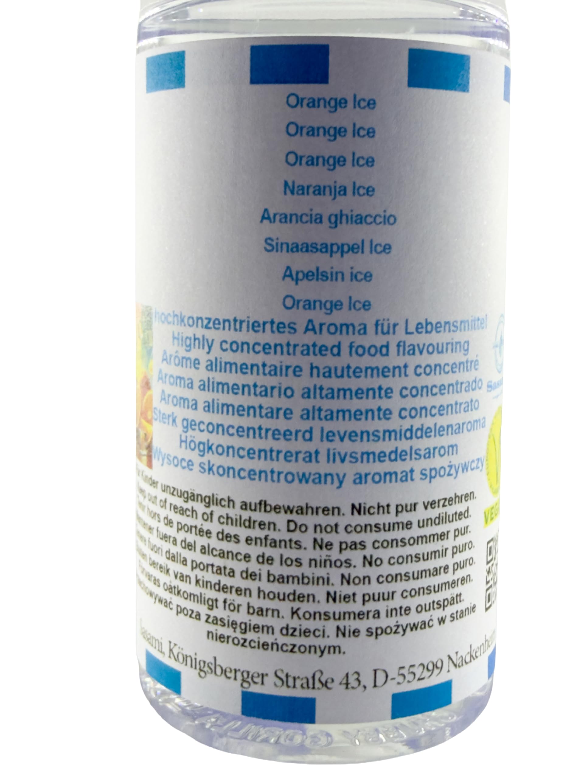 mięta pomarańczowa Aromat Koncentrat - wegański - Sasami - 100ml