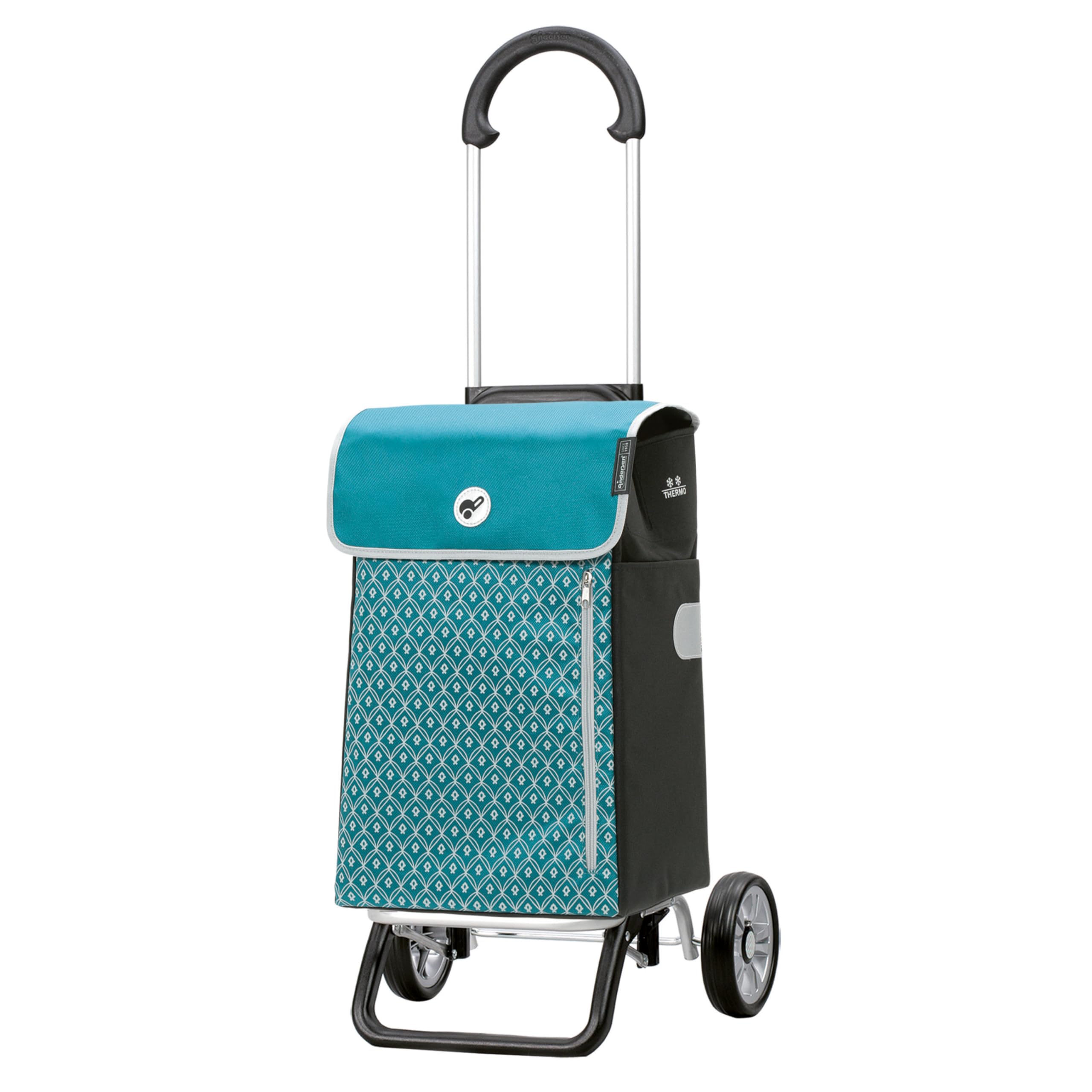 ANDERSEN Einkaufstrolley - Scala Shopper Plus Teda Petrol
