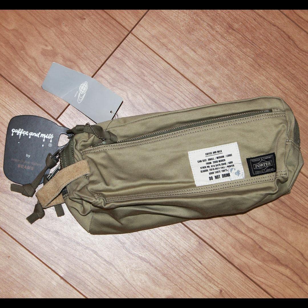 Amazon.co.jp: ポーター PORTER コーヒーアンドミルク ポーチ ビームス 