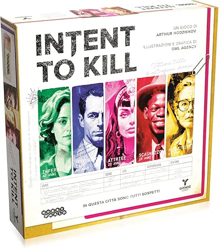 Intent to Kill - Gioco da Tavolo - Gioco Competitivo