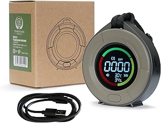 沢田テント 一酸化炭素チェッカー スタンダードモデル 充電式 アウトドア CO チェッカー 秋 冬 キャンプ 車中泊 薪ストーブ マグネット 自衛隊導入実績あり