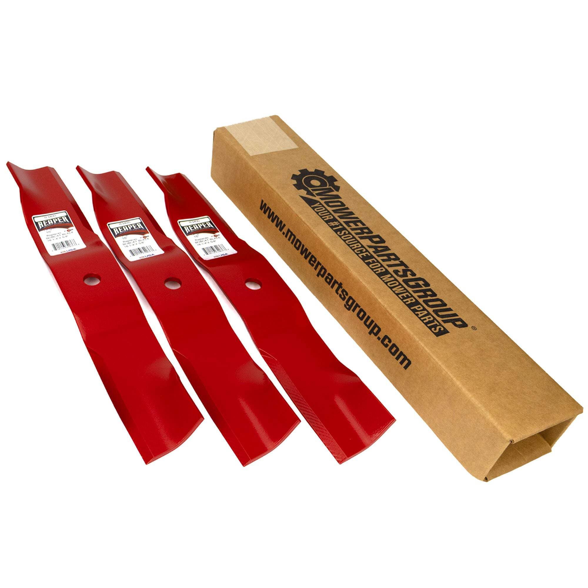Amazon.com : MowerPartsGroup (3) HD Blades Fits Bobcat with 48