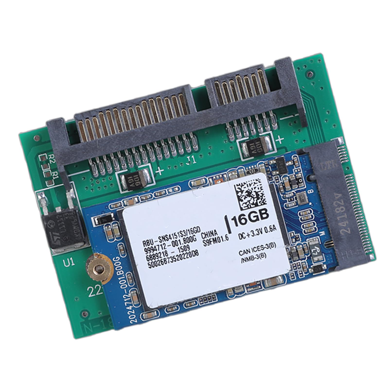 Half-Slimmed 16G Internal Solid States Drives 16G Hard Disk 6Gbps for Laptop Computer Hard Drives Disk Computer Internal