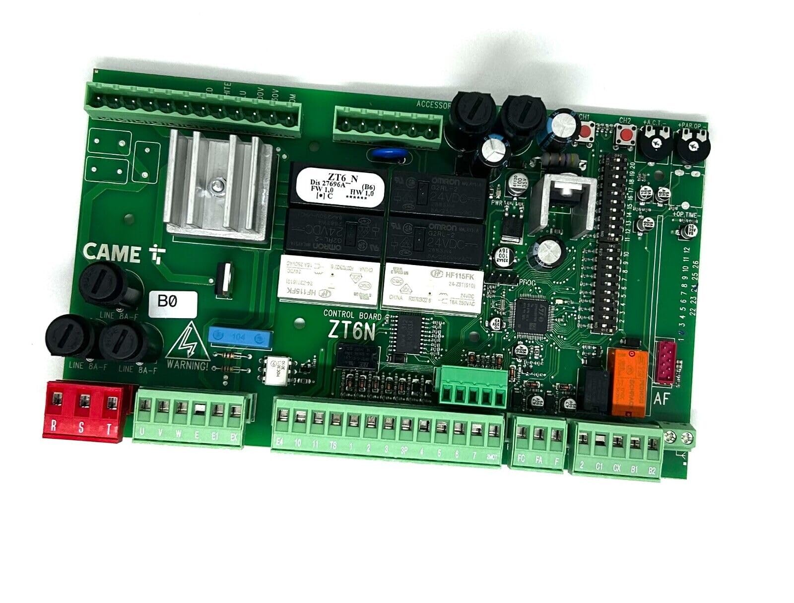 CAME Scheda di controllo ZT6N per porta automatica, scheda elettronica di automazione