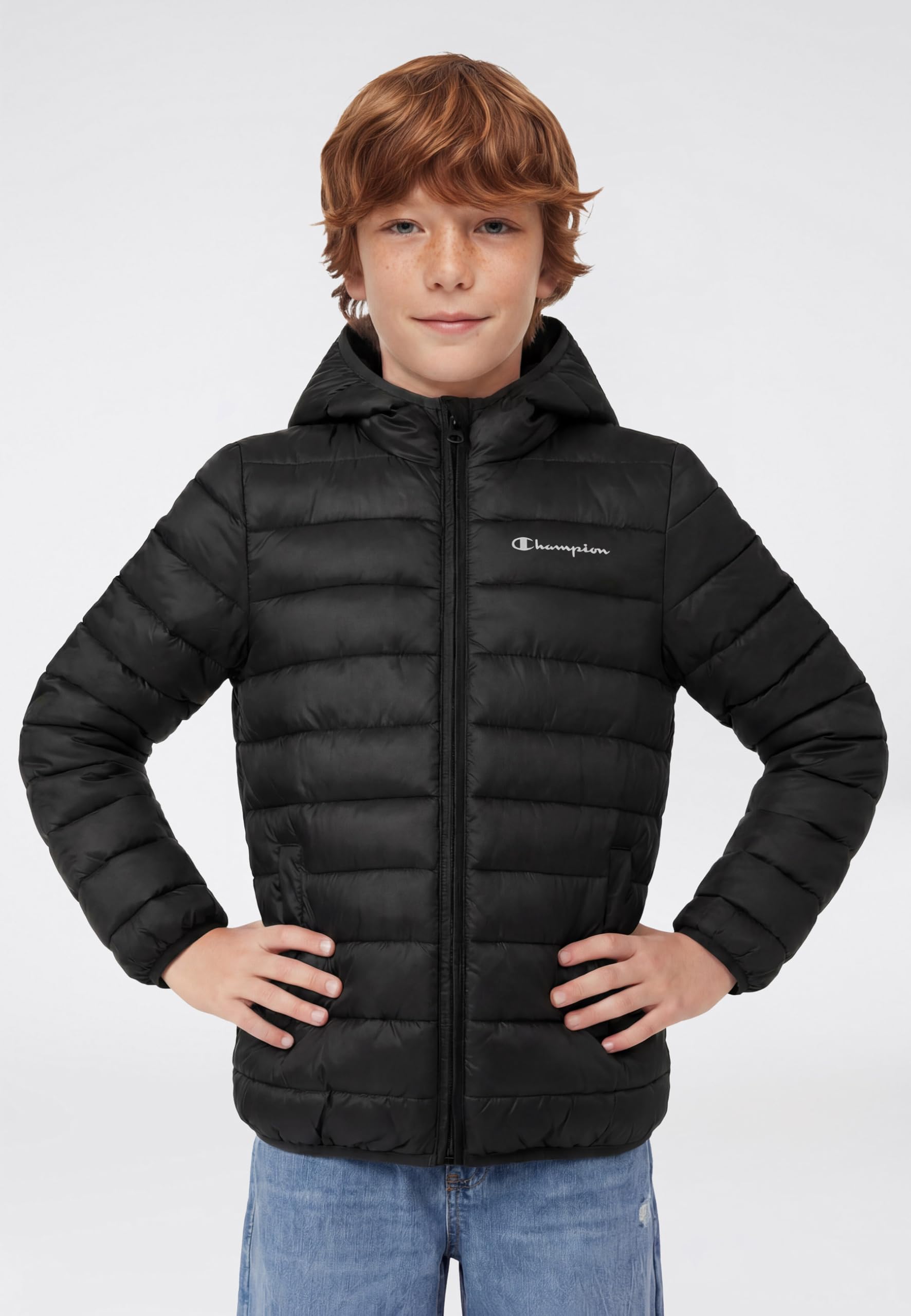 Champion Boys - Hooded Jacket Giacca con cappuccio Bambini e ragazzi