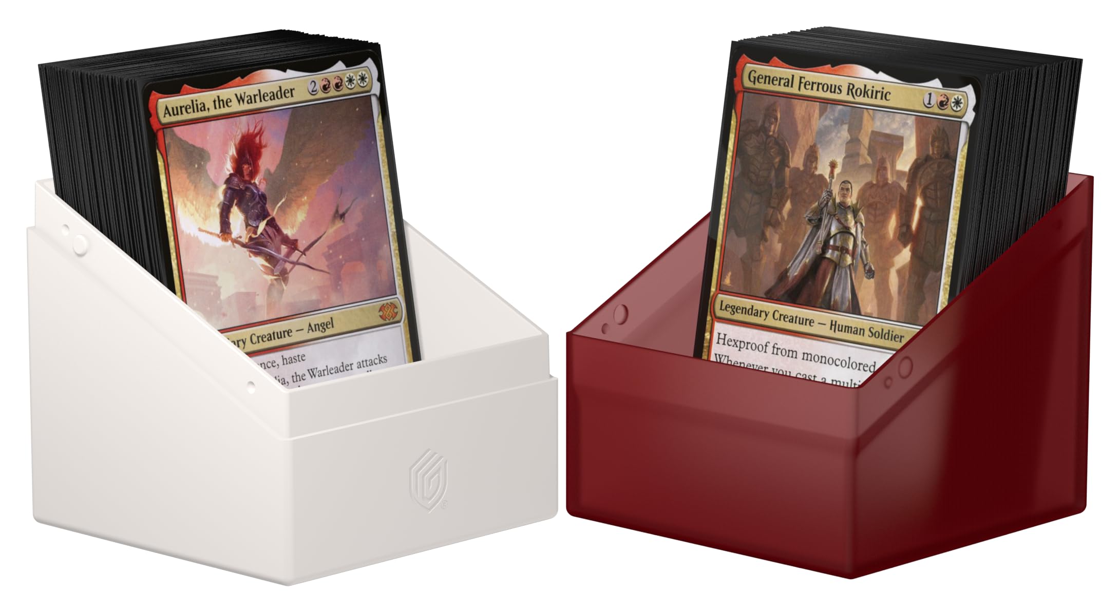 Ultimate Guard Boulder 100+ MTG Guild Summit - Boros, 3.07 x 2.99 x 3.94 inches - Image 4