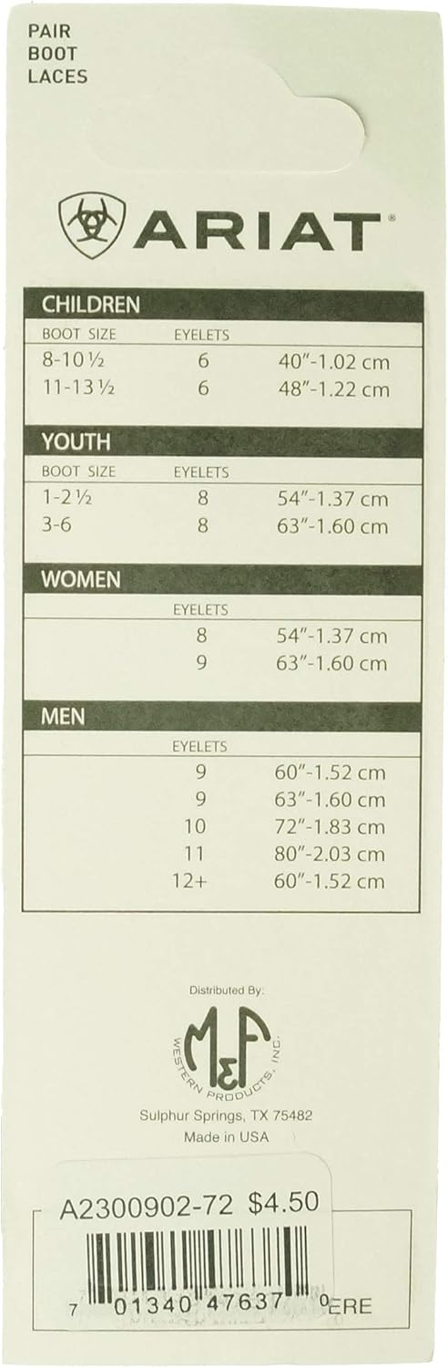 ARIAT Accessories Boot Lace : Clothing, Shoes & Jewelry