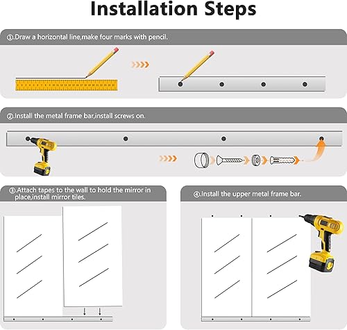 Miniatura 46 de Espejo de baño arqueado para pared, espejo para tocador, espejo grande de 38 x 26 pulgadas, marco de metal (38 x 26 pulgadas, dorado) Dorado,Negro