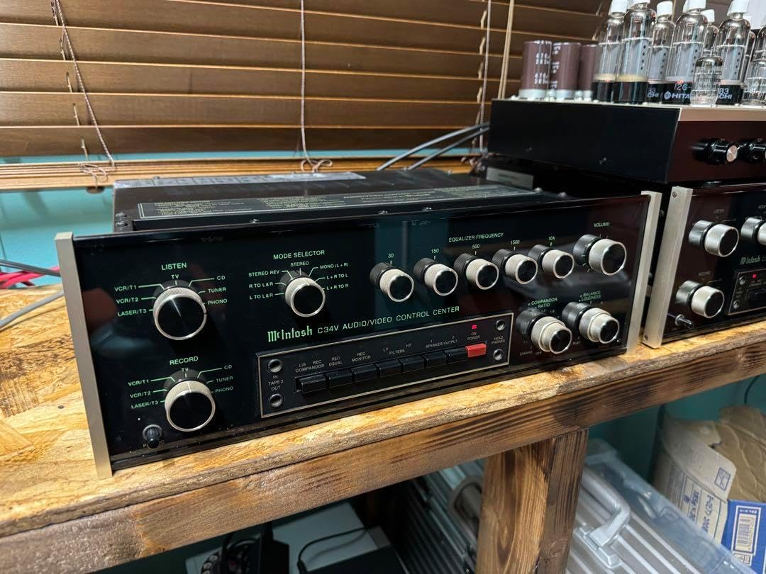 McIntosh マッキントッシュ C34V コントロールアンプ 渾身の