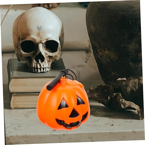 Miniatura 2 de BESTOYARD Spider Jack-o-Lantern Jack o Lantern Luces de mesa de Halloween, centro de mesa de Halloween, decoración de farol, decoración de farol,