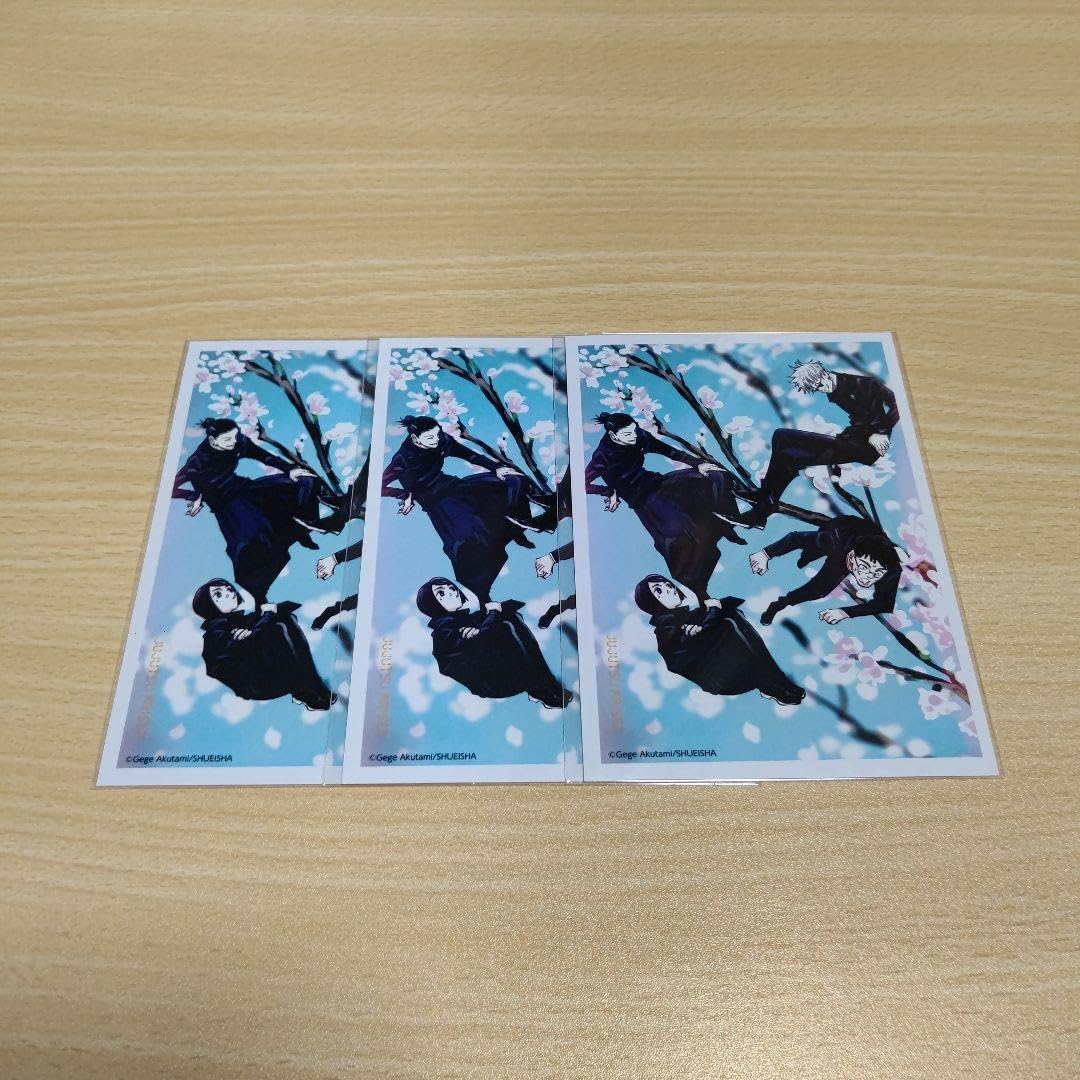 呪術廻戦  スクールデイズブロマイド 五条悟世代ver. 6枚 Amazon.co.jp: 呪術廻 スクールデイズブロマイドセット 五条悟