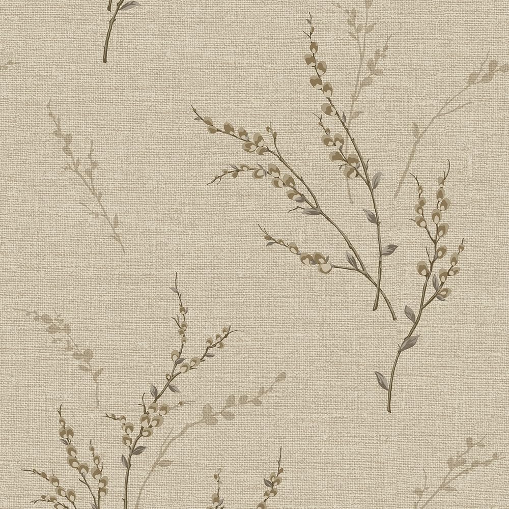 Belgravia Decor Beige Carmella Wallpaper Gb7151