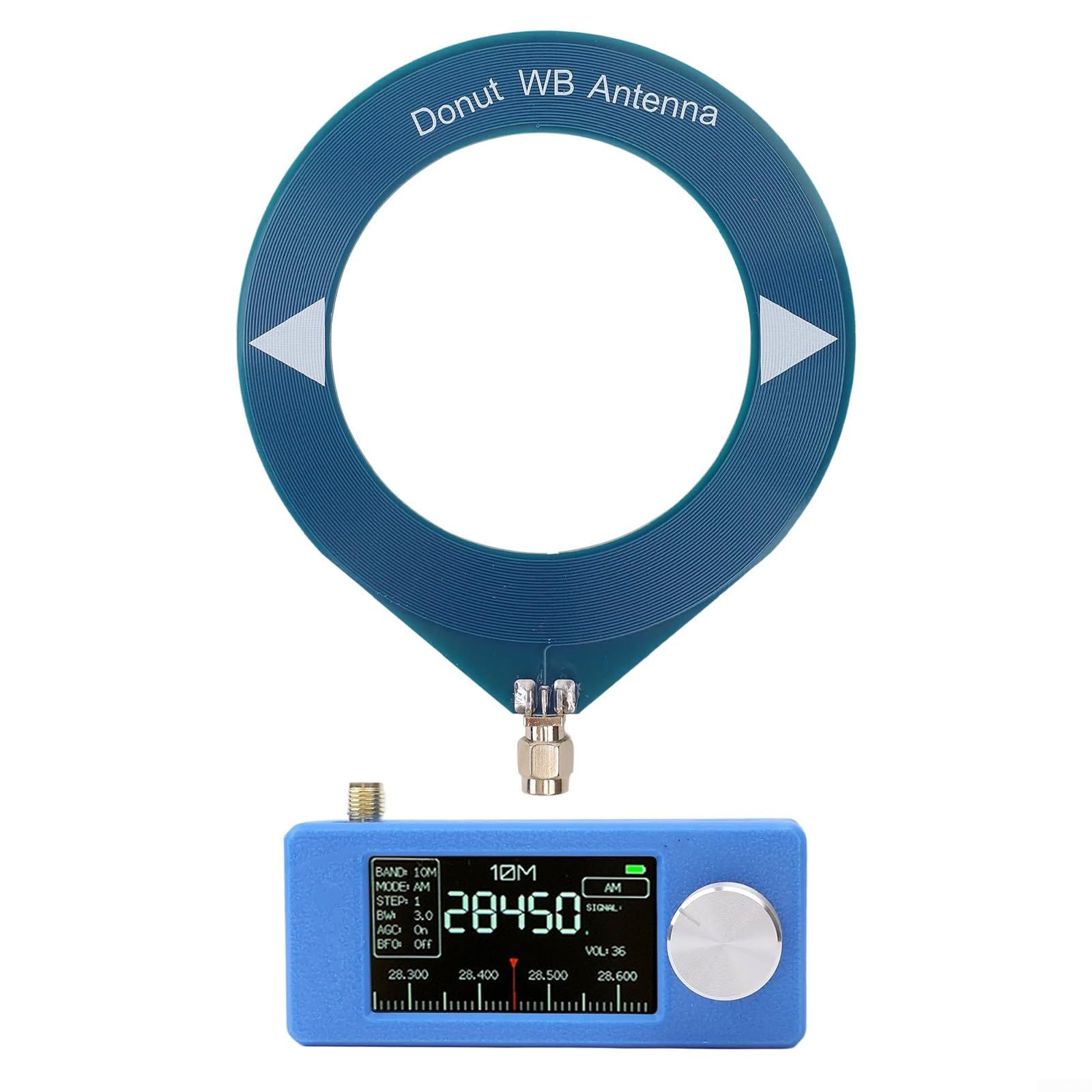 SI4732 per radio dsp da 1,9 pollici IPS a colori Pocket SI4732 per (rosso) | Display IPS HD da 1,9 pollici, SI4732 per chip dsp, visione chiara anche al sole, design compatto