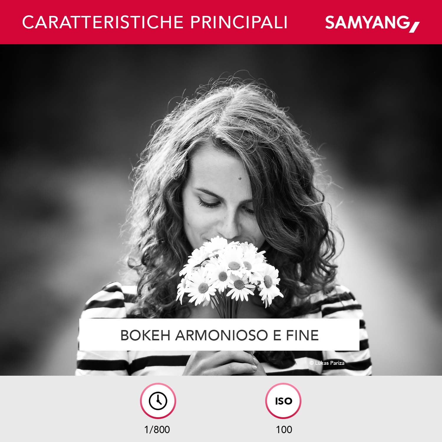 Obiettivo Samyang per Sony E 85mm F1.4 AS IF UMC nero