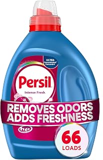 Persil Intense Fresh Liquid Laundry Detergent HE Ultra Concentrated Deep Stain Removal 66 Loads 50 fl oz