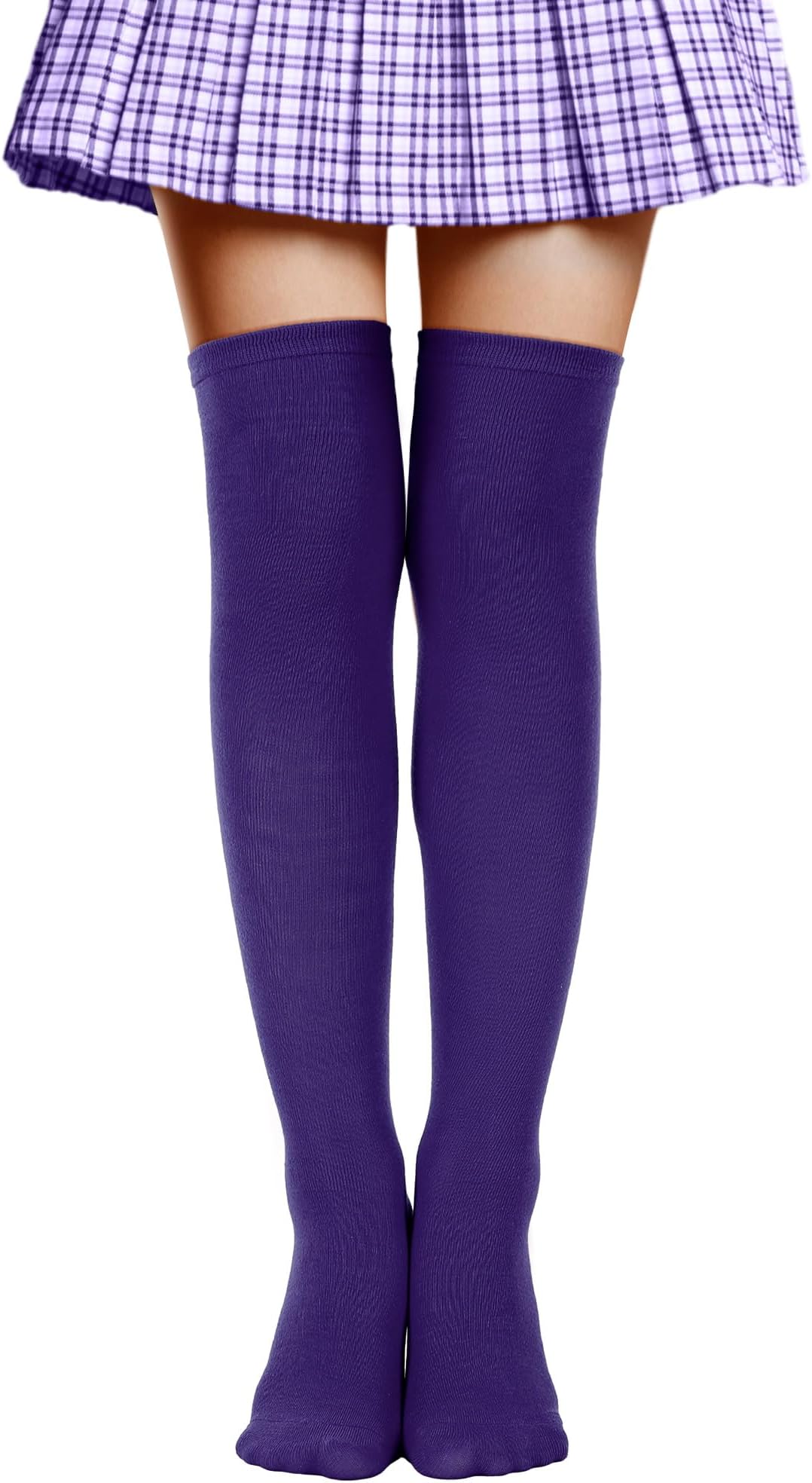 Women Knee High Stockings Thigh High Stockings Halloween Long Socks for Cosplay Party