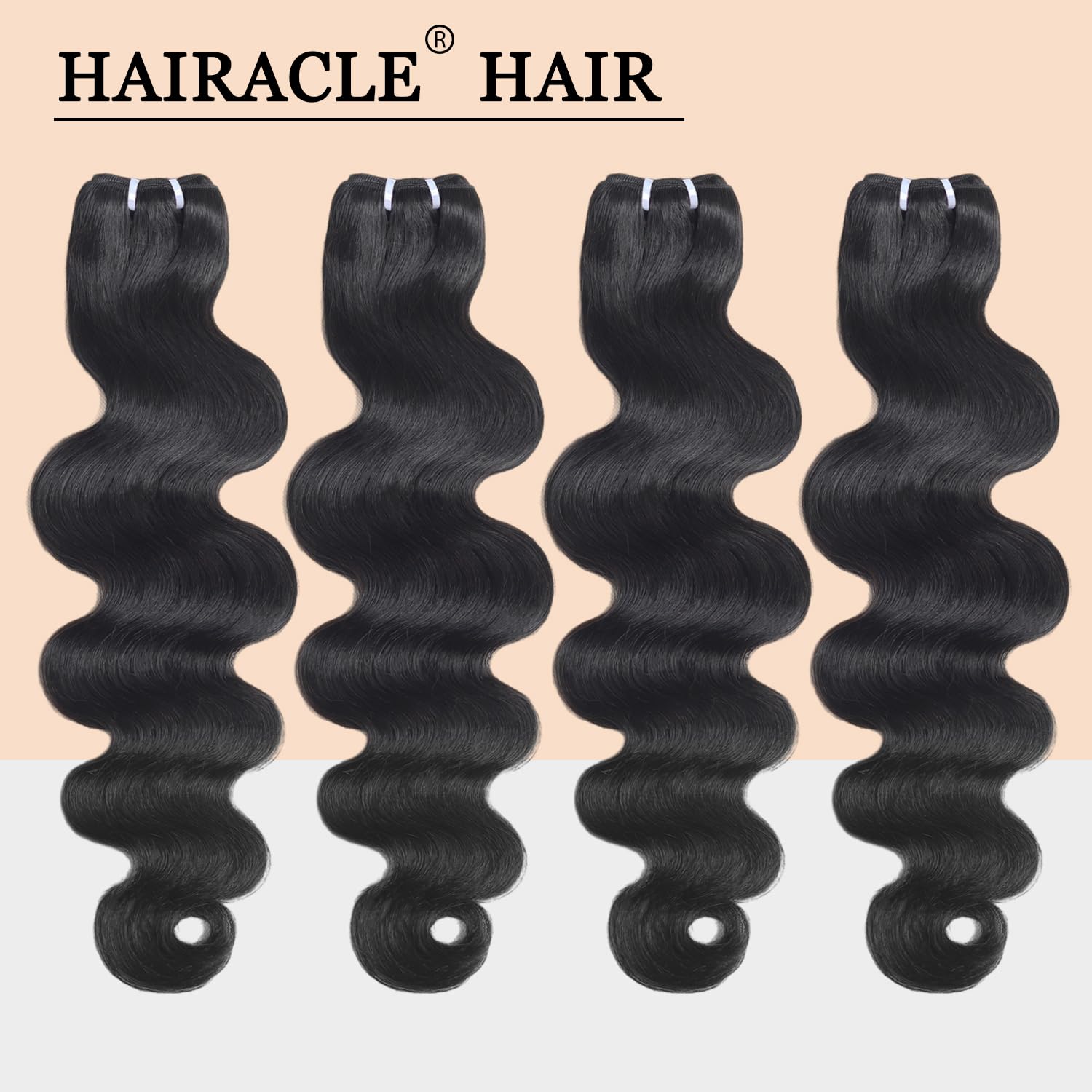 Amazon.com : 12A Body Wave Bundles Human Hair 18 20 22 24  display picture 3
