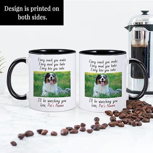 Miniatura 3 de Taza personalizada para perros, regalo para mamá, perro, papá, tazas de café personalizadas, regalo para los amantes de los perros para cumpleaños,