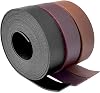 Wento 3/4''x72'' Double Sided Faux Leather Strips Double Color Leather Straps Vegan Leather Faux Leather Fabric Strips 3 Color Mixed