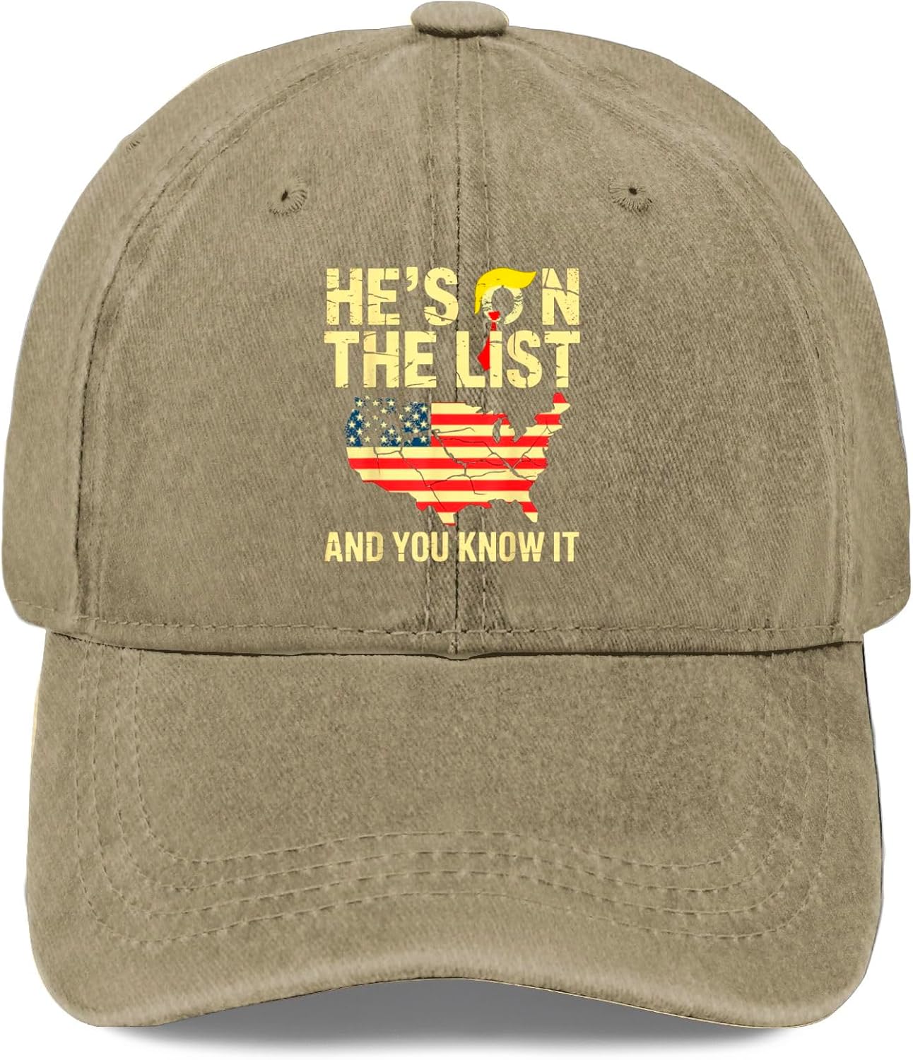 Sarcastic Political He’s On The Lists and You...