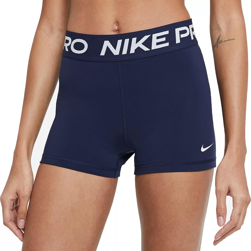 Amazon.com: Nike Womens Pro 3 Inch Compression Shorts (Navy