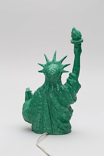 Miniatura 6 de Cosmos Gifts Fine Porcelain Statue of Liberty Tabletop Night Light Figurine, 11 in