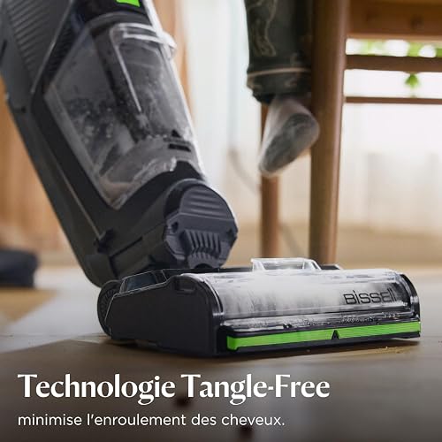 BISSELL CrossWave HydroSteam PET, Aspirateur Balai Laveur à Câble, Aspire, Lave & Sèche, Nettoyeur Vapeur Puissant, Idéal pour Ménages avec Animaux Domestiques, Nettoyeur a Eau Multi-surfaces, 3517N - 5