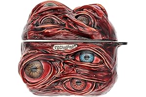 Techypop - The Bloody Eyeball: The Spooky Yet Protective Case for Your AirPods