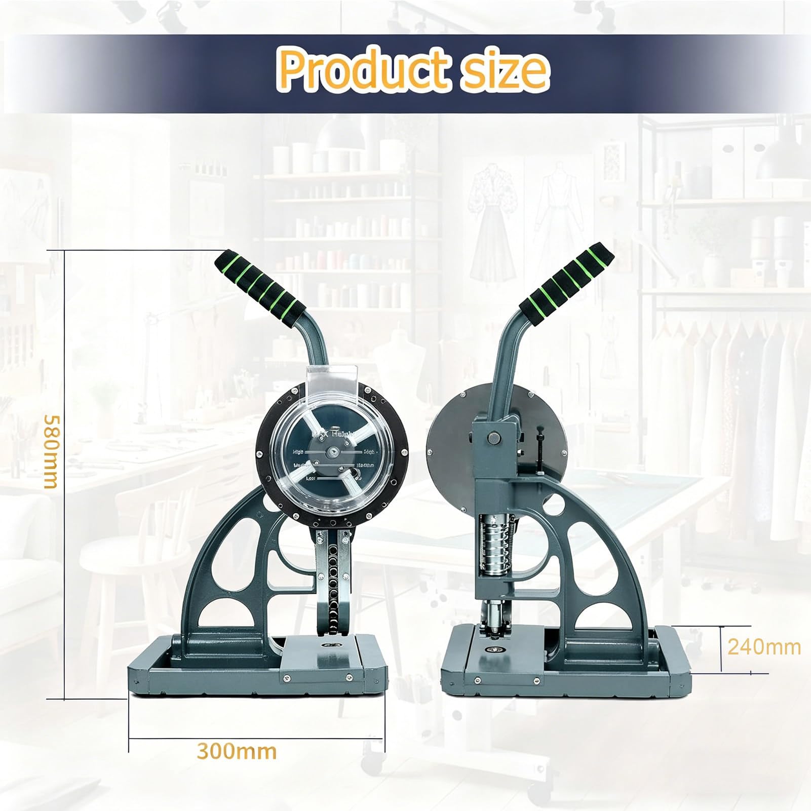 Máquina de ojales para ojales, prensa perforadora semiautomática para pancartas, banderas, PVC, tiendas de campaña, carteles, ajuste preciso, alimentación automática de ojales, 6 mm
