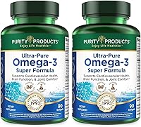 Vista 5 de Purity Products - Cápsulas blandas Ultra Pure Omega 3 Super Formula 90