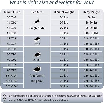 HOELLL Weighted Blanket(60''x80'' 20lbs,Queen Size),Adults Heavy Blanket with Premium Cozy Cotton and Natural Glass Beads,Dark Grey