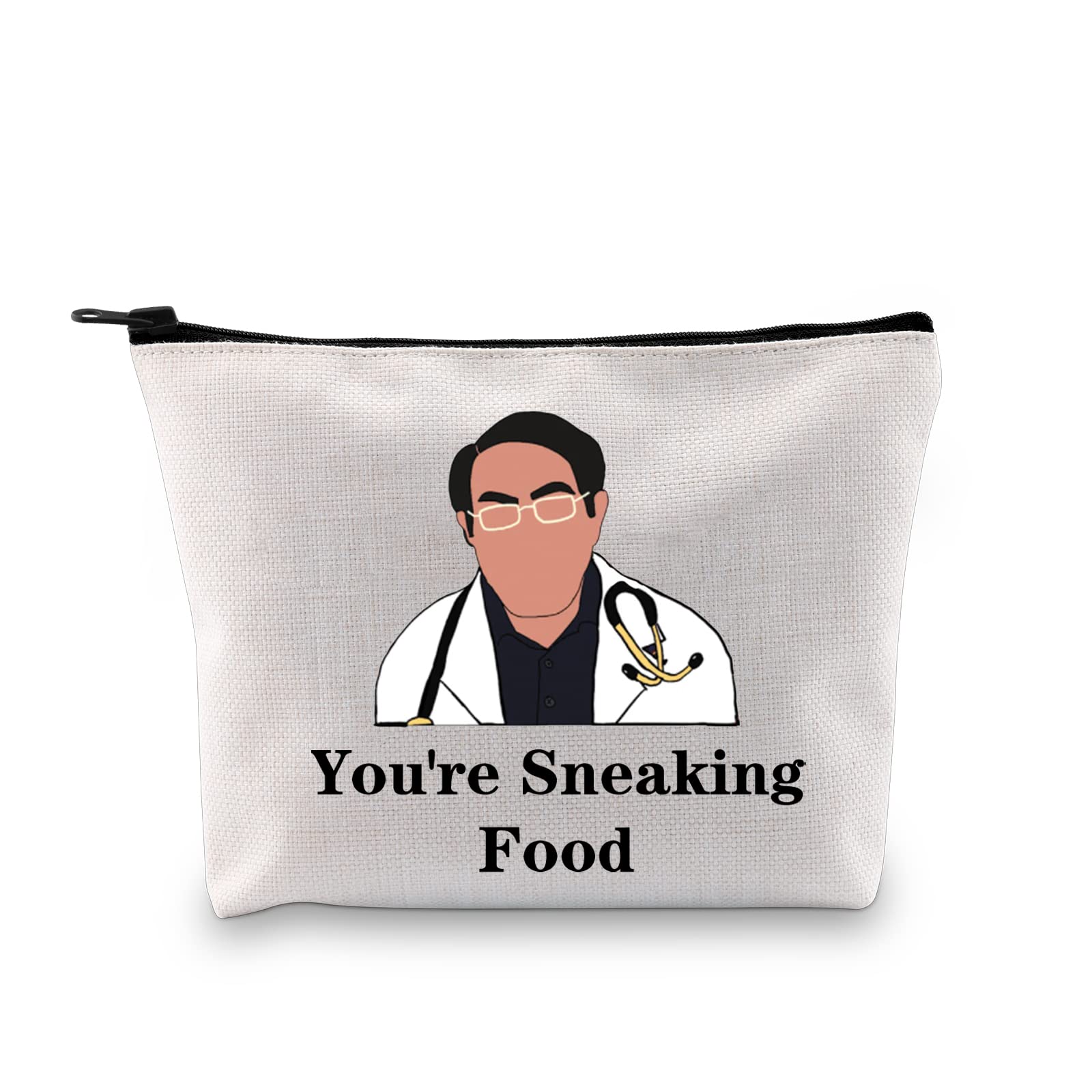 JXGZSOFunny Weight Loss Gift Dr Now Cosmetic Bag You're Sneaking Reality TV Show Inspired Gift