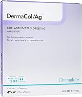 Vista 4 de Dermarite Industries Dermacol Ag Silver Colágeno Aderezo, 2x2, 10