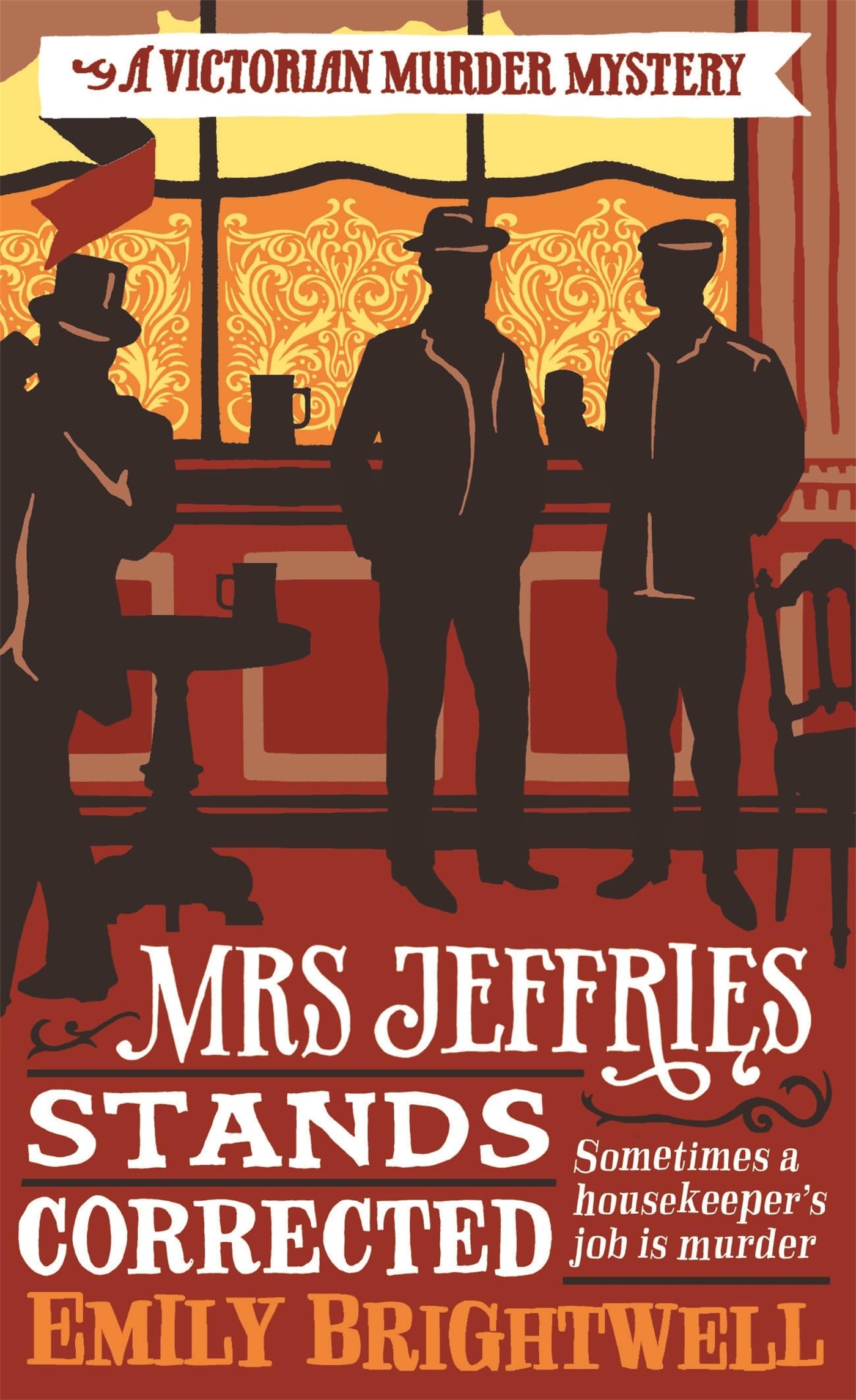 Mrs Jeffries Stands Corrected by Emily Brightwell (Paperback Book)
