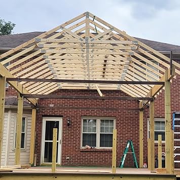 Truss Plates 2x4, 60 Pcs Pronged Mending Plate with Staggered Nail Teeth, Roof to Truss Wood Connectors, 20 Ga Thickness
