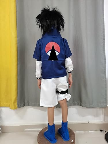 Miniatura 9 de RZCOSYZH Disfraz de anime de talla EE UU para niños disfraz de fiesta para niños