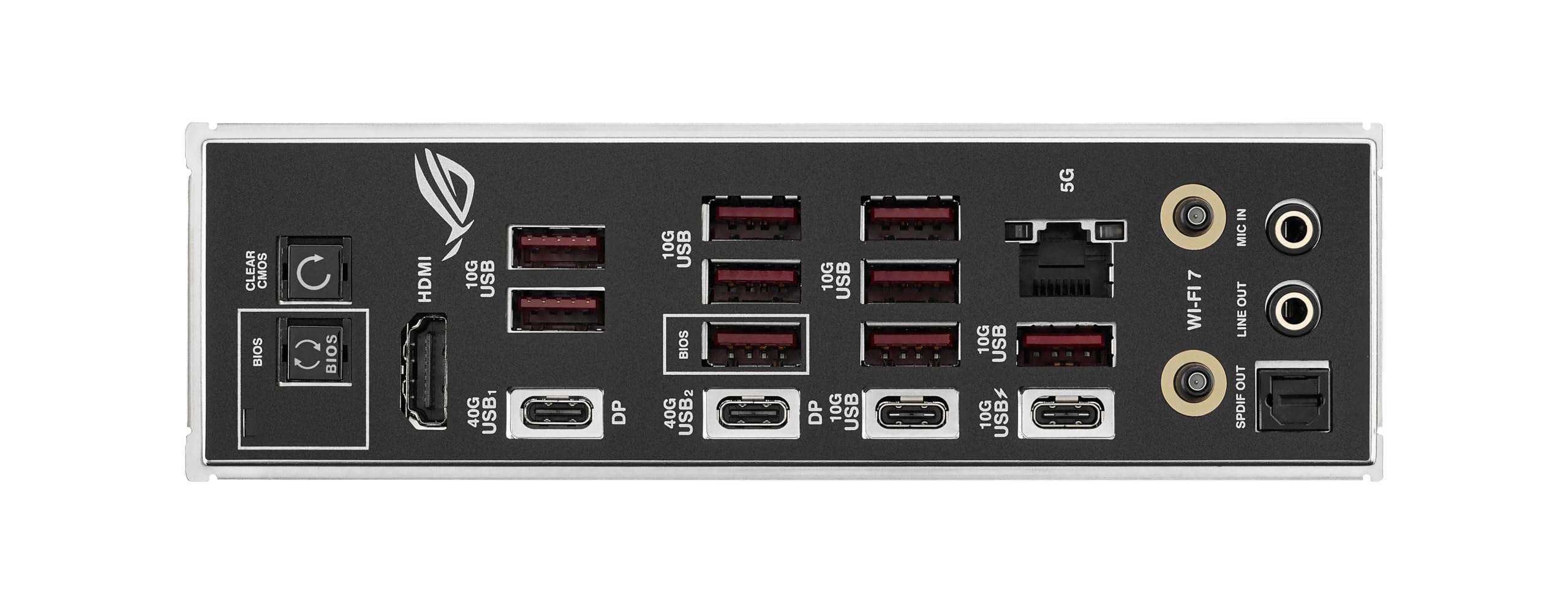 ASUS ROG Strix X870E-E Gaming WIFI7 NEO, placa base AMD ATX, 18+2+2 etapas de potencia, ranuras DDR5, cinco ranuras M.2, PCIe® 5.0 con soporte completo para GPU de próxima generación, Wi-Fi 7, USB 4