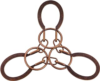 Brain Teaser Puzzles - Metal Horseshoe Cast Puzzle Game Toy Unlock Interlock Puzzles Box Mind IQ Logic Test Disentanglement Games Toys for Adults Office Supplies WP140D