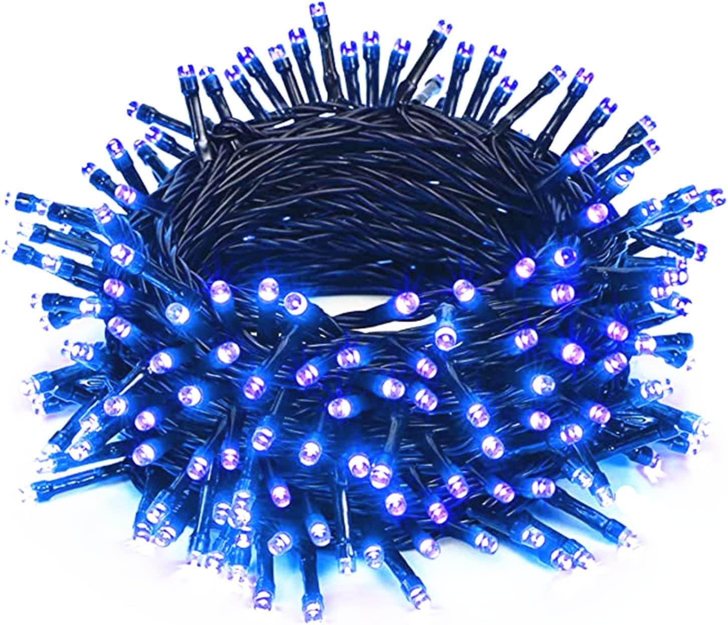 HULUBO Solar Fairy Lights Outdoor,100m 1000 LED Solar Garden Fairy Lights Waterproof with 8 Modes Solar Decorative Lights for Garden,Patio,Balcony,Xmas,Wedding,Party (Blue)