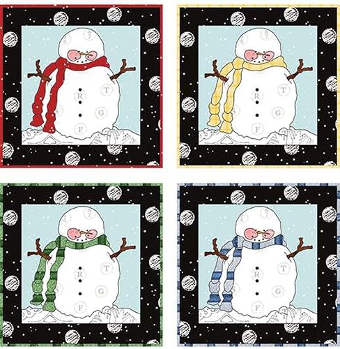 Miniatura 10 de Riley Blake Colección White As Snow de J. Wecker Frisch, tela acolchada de alta calidad, perfecta para acolchar, manualidades, proyectos de costura