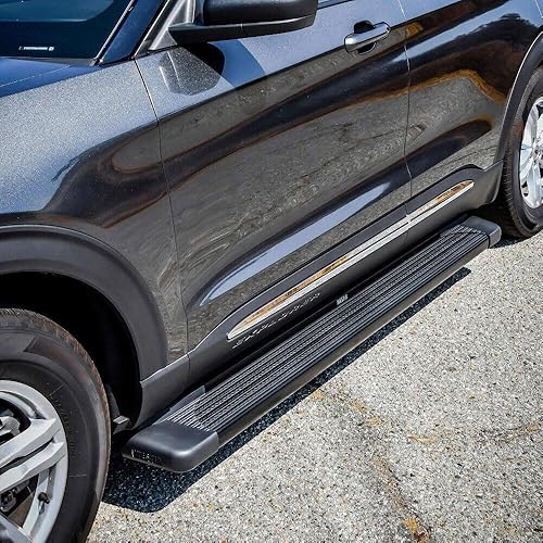 Miniatura 4 de Westin 27-64735 SG6 - Estribos de aluminio negro par de 79 pulgadas (el kit de montaje necesario se vende por separado)