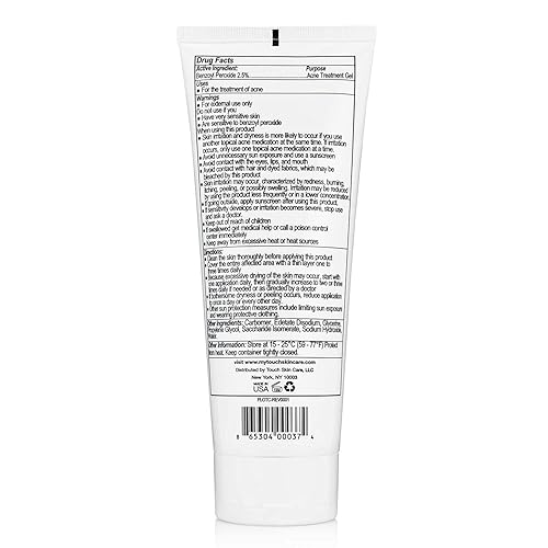 Miniatura 6 de TOUCH Lavado facial de ácido glicólico, gel de tratamiento para el acné y protector solar hidratante antienvejecimiento SPF 30