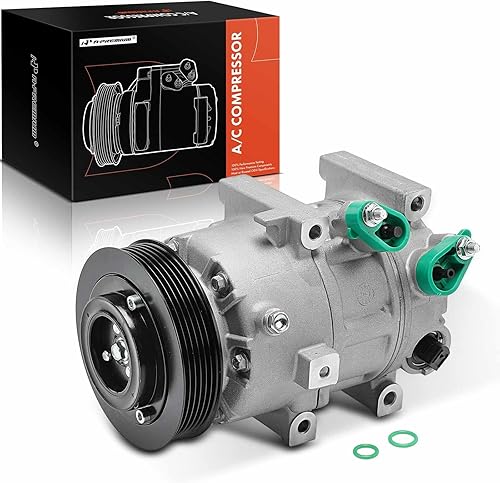 A-Premium Compresor de aire acondicionado CA con embrague compatible con Hyundai Sonata 2.0L 2.4L 2012-2014, Kia Optima 2.0L 2.4L 2012-2018
