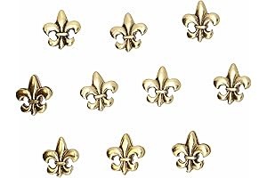 Fleur De Lis Pin: A gilded touch to enhance your notes and styles.