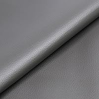 Vista 35 de Waterproof Synthetic Leather Upholstery Fabrics, Soft Anti-UV Material,Hypoallergenic Easy to Clean Non-Peeling (3Yard, Black)