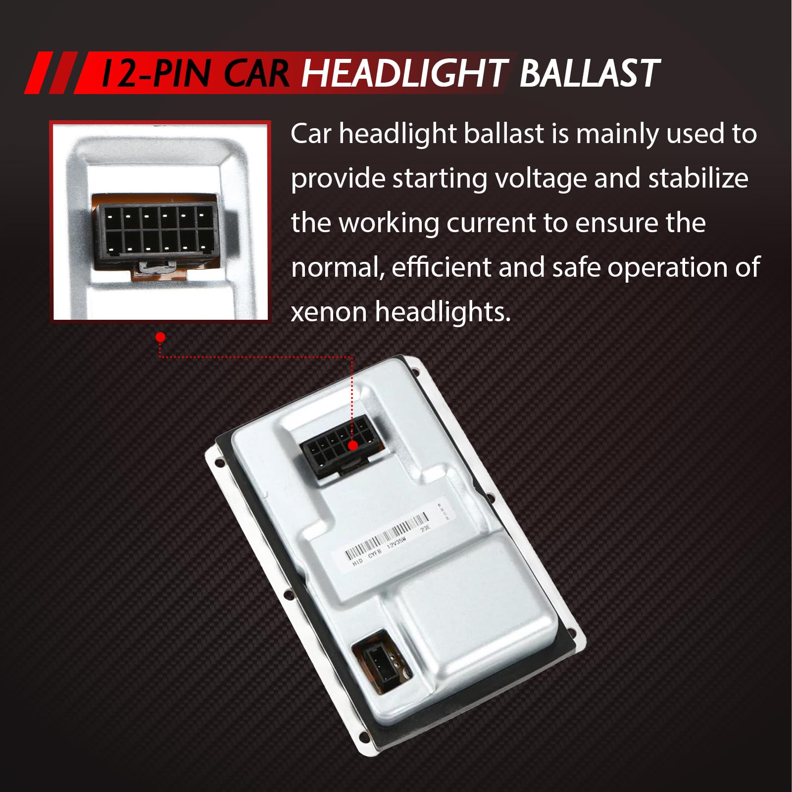 Ballast de phare xénon 89030461 7701207648 89027878