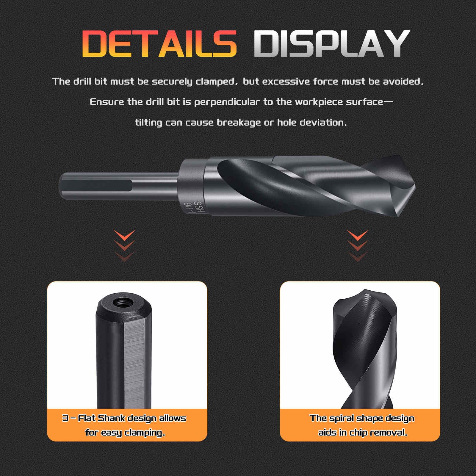 CoCud Drill Bit, 1-1/64" Cutting Diameter (25.797mm) - Image 3