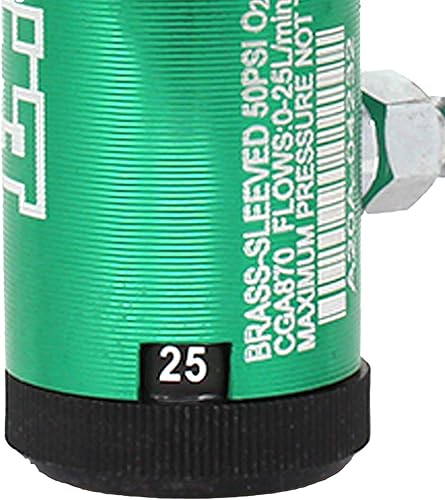 Miniatura 4 de Ever Ready First Aid Regulador de oxígeno CGA-870 Rango de flujo - 0-25LPM