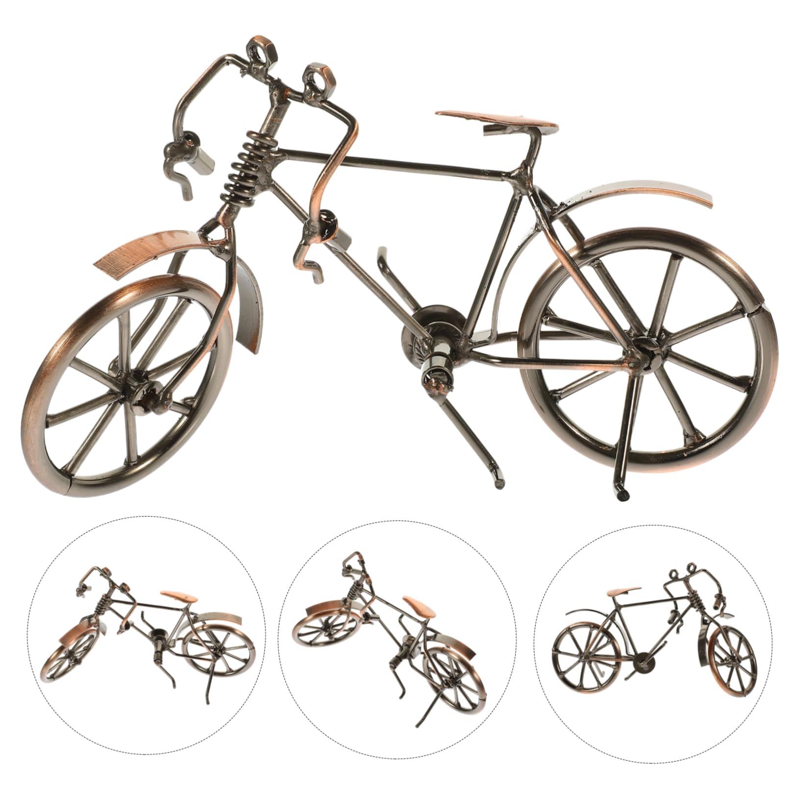 Amazon | CIYODO レトロな自転車モデル メタルバイクモデル ミニバイク 